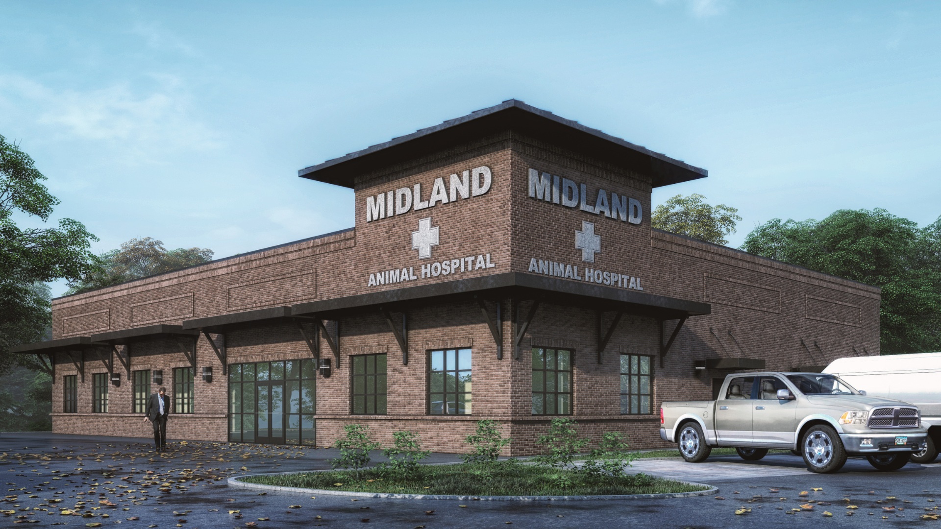 Midland Animal Hospital front view